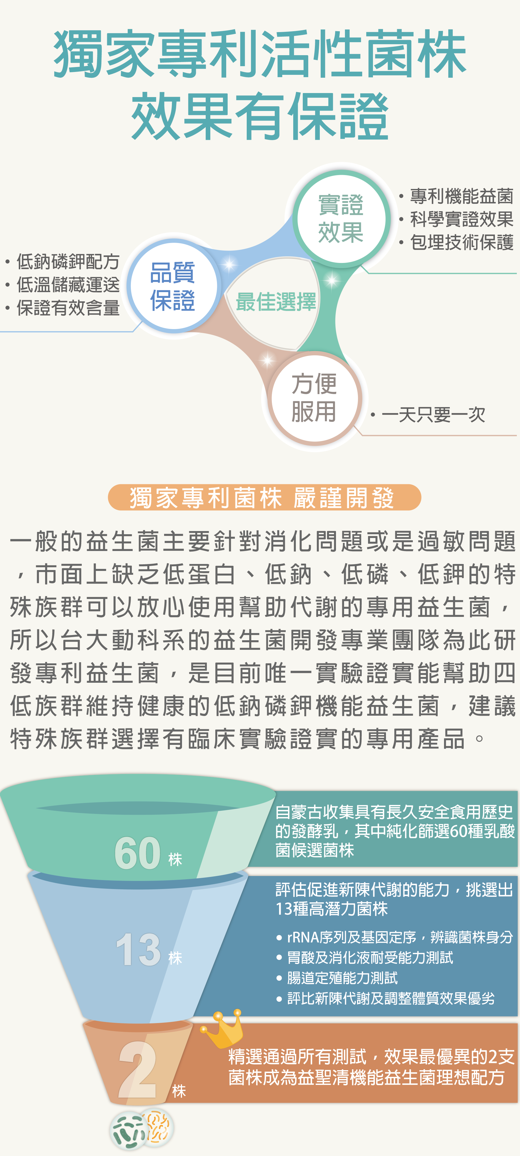 專利護腎益生菌,科學實證益腎菌